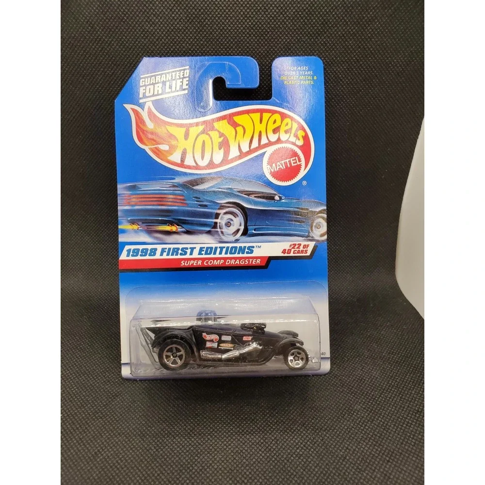 Hot Wheels 1998 First Editions # 22 SUPER COMP DRAGSTER * Collector # 655